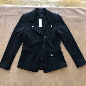 WHBM Essential Moto Jacket- Size 6